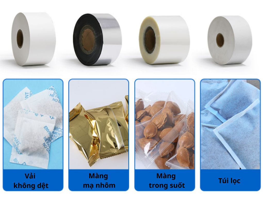 Màng trong suốt, màng mạ nhôm, màng vải dệt