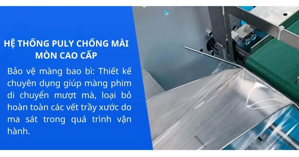 Hệ thống puly chống mài mòn cao cấp