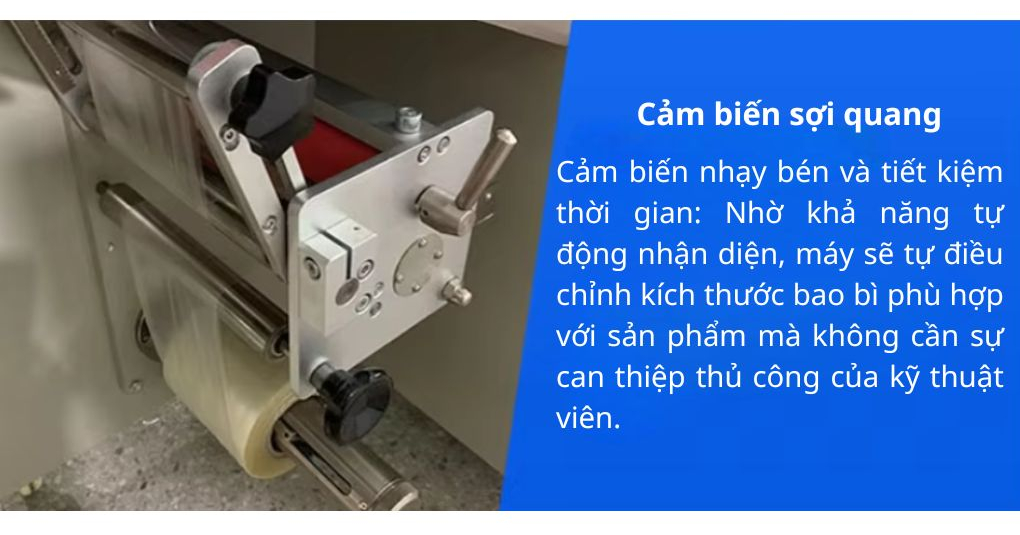 Máy đóng gói bộ Kit dũa móng tay OP Pack được trang bị cảm biến thông minh