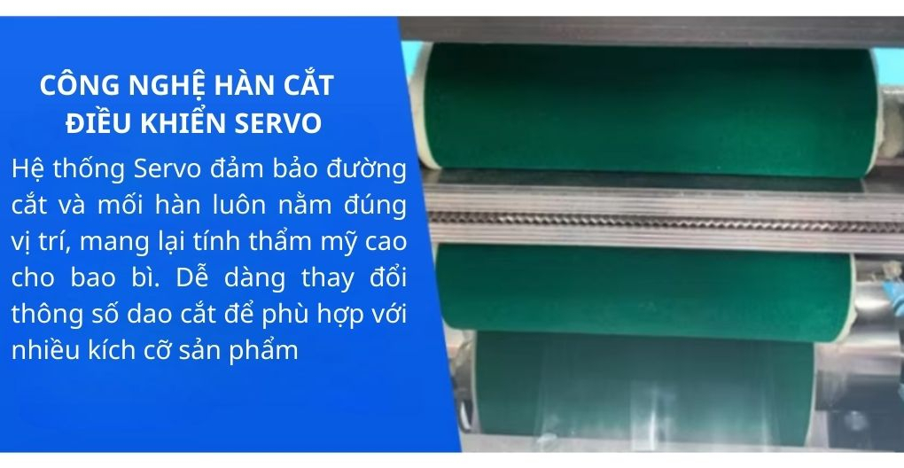 Công nghệ hàn cắt máy được điều khiển bằng servo