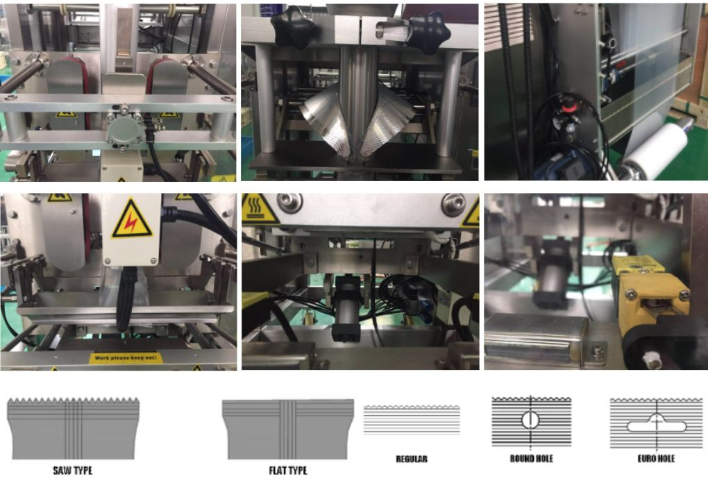 Chi tiết máy đóng gói bột mì, bột gạo OP Pack