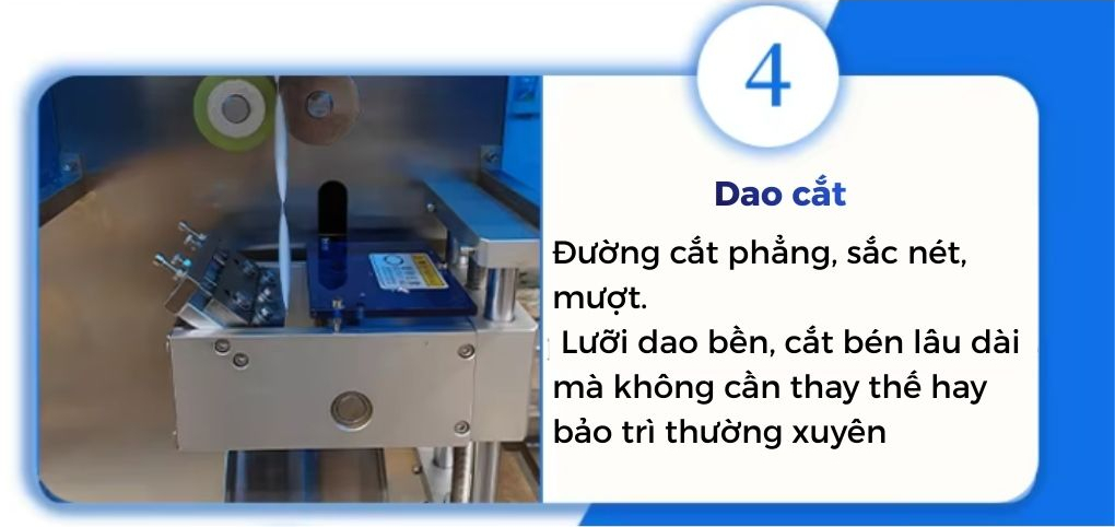 Chi tiết máy đóng gói dầu gội OP Pack