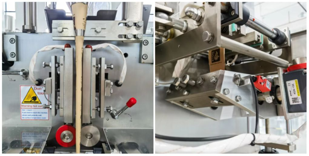 Bộ phận hàn dọc và hàn ngang túi