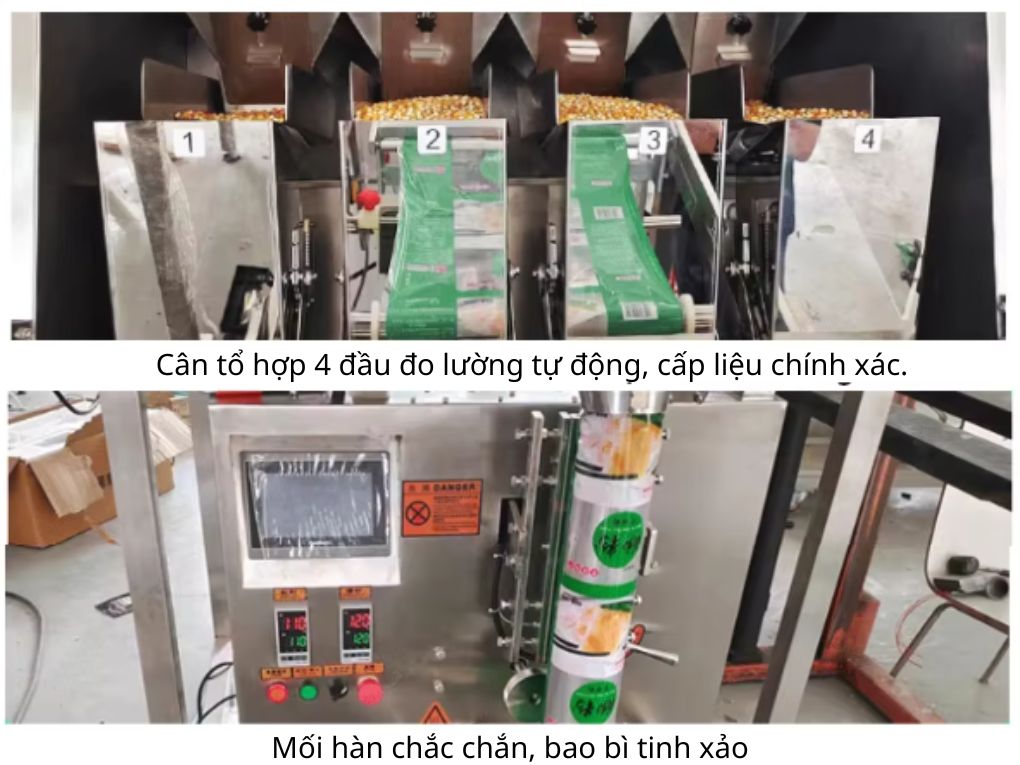 Màn hình điều khiển và cân định lượng