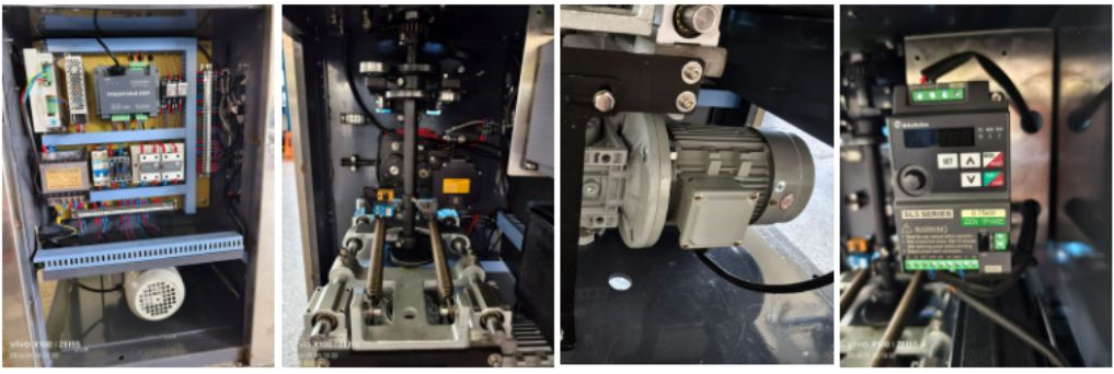 Hệ thống động cơ máy đóng gói hạt tiêu