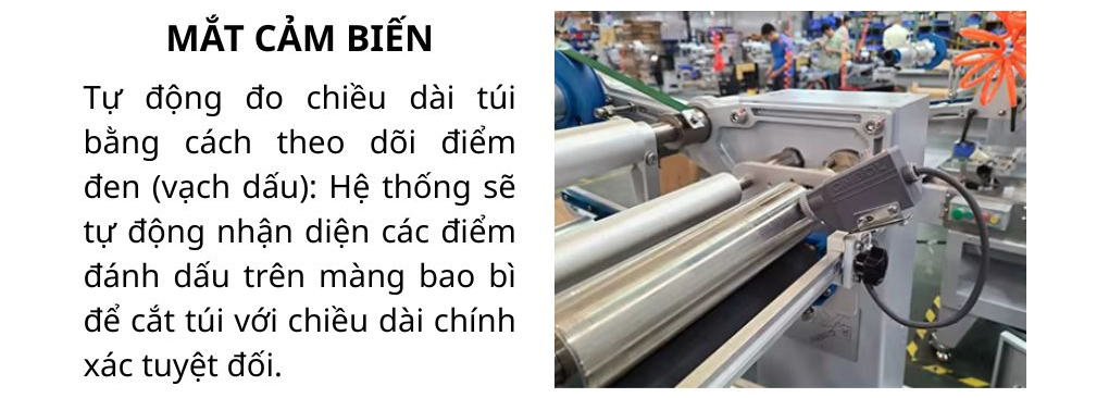 Trang bị mắt cảm biến thông mình