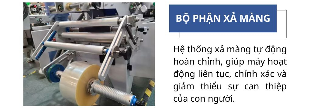 Bộ phận xả màng tự động