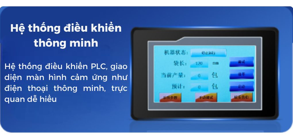 Chi tiết máy đóng gói nước mắm tỏi OP Pack