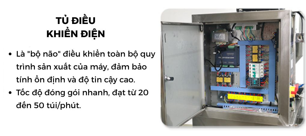 Chi tiết máy đóng gói nước sốt OP Pack 