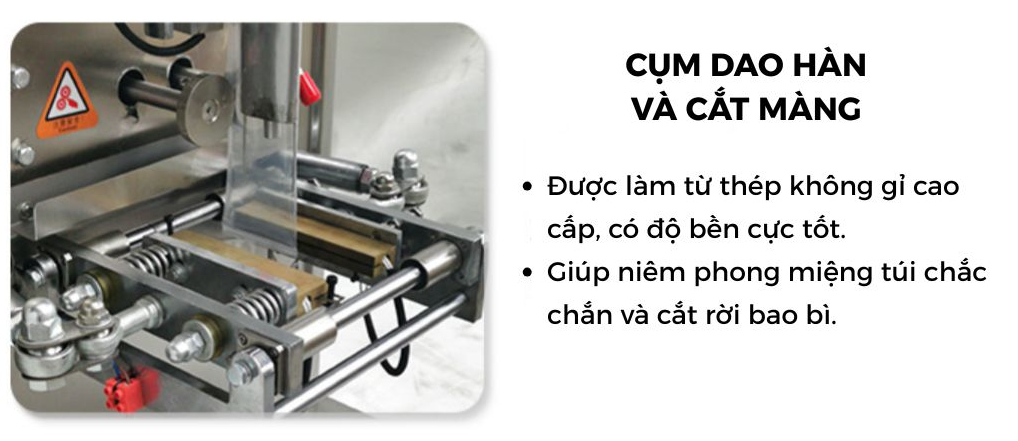 Chi tiết máy đóng gói nước sốt OP Pack 
