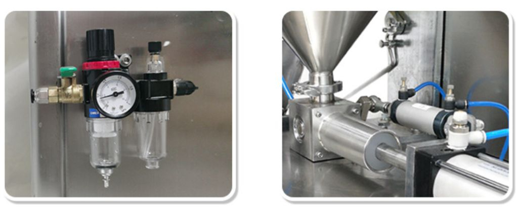 Chi tiết máy đóng gói nước sốt OP Pack 