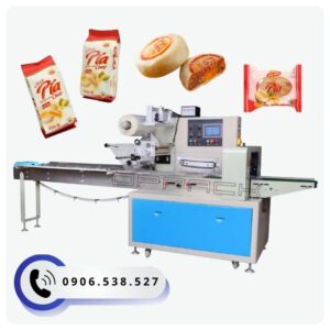 Chuyền đóng gói bánh pía OP Pack
