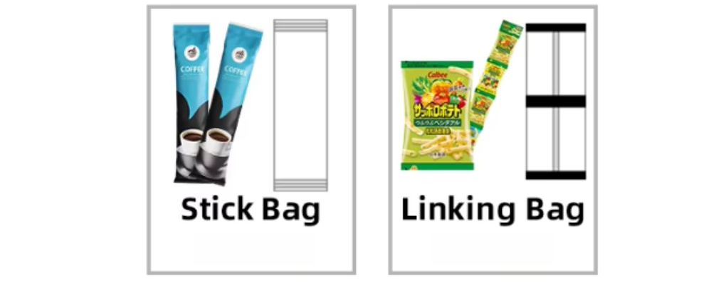 Túi dạng que và túi dạng răng cưa liền dây