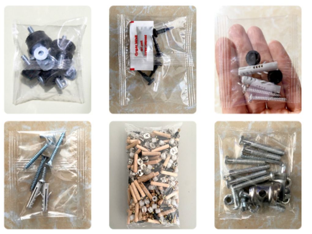 Đóng gói đinh vít, bu long, phụ kiện