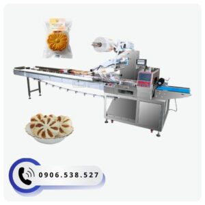 Máy đóng gói bánh hoa mai OP Pack