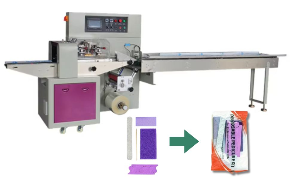 Máy đóng gói bộ Kit dũa móng tay OP Pack