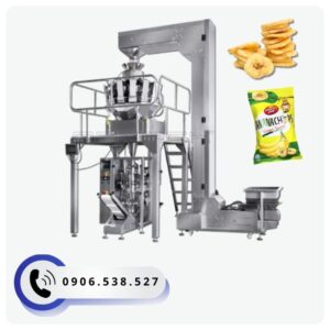 Máy đóng gói chuối sấy OP Pack