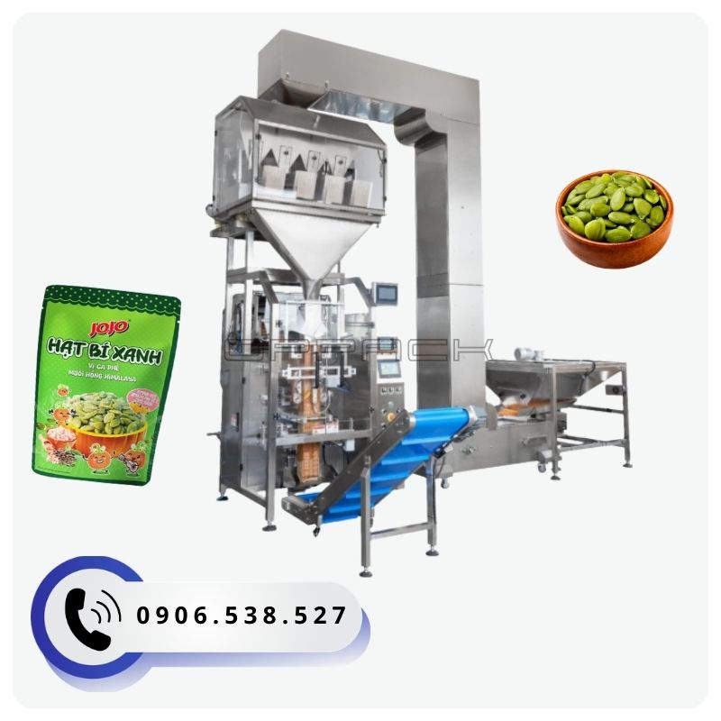 Máy đóng gói hạt bí xanh OP Pack