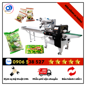 Máy đóng gói kẹo dừa OP Pack