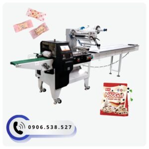 Máy đóng gói kẹo nougat OP Pack