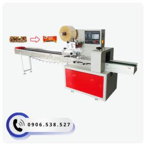 Máy đóng gói thanh gạo lứt