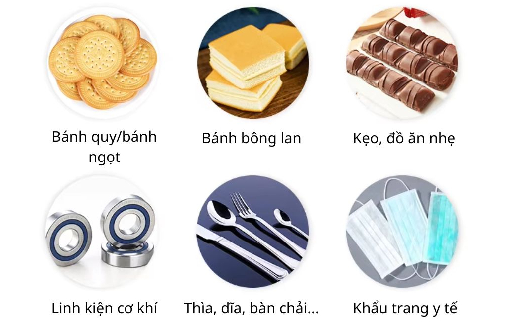 Phạm vi ứng dụng máy đóng gói kẹo dừa OP Pack