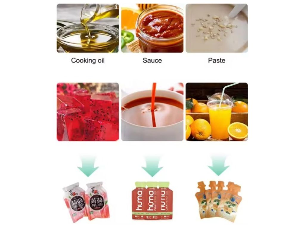 Phạm vi ứng dụng máy đóng gói nước trái cây