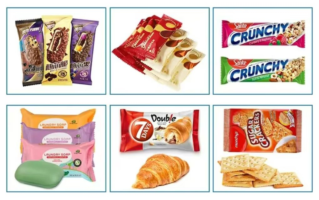 Máy đóng gói Socola ứng dụng được với đa dạng các loại thực phẩm