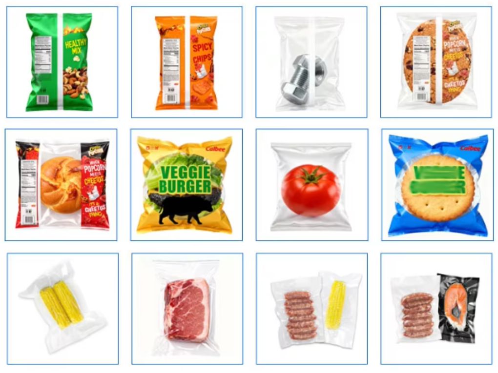 Đóng gói dạng túi, dạng thổi khí, dạng hút chân không