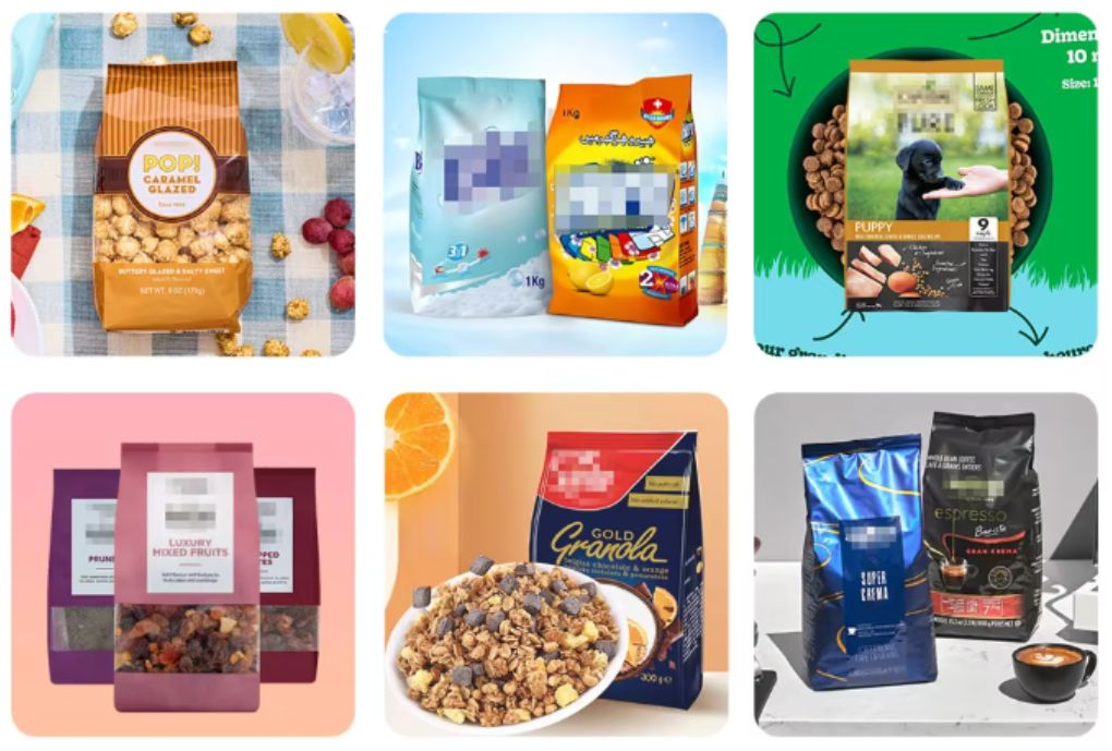 Túi thành phẩm máy đóng gói hạt chia