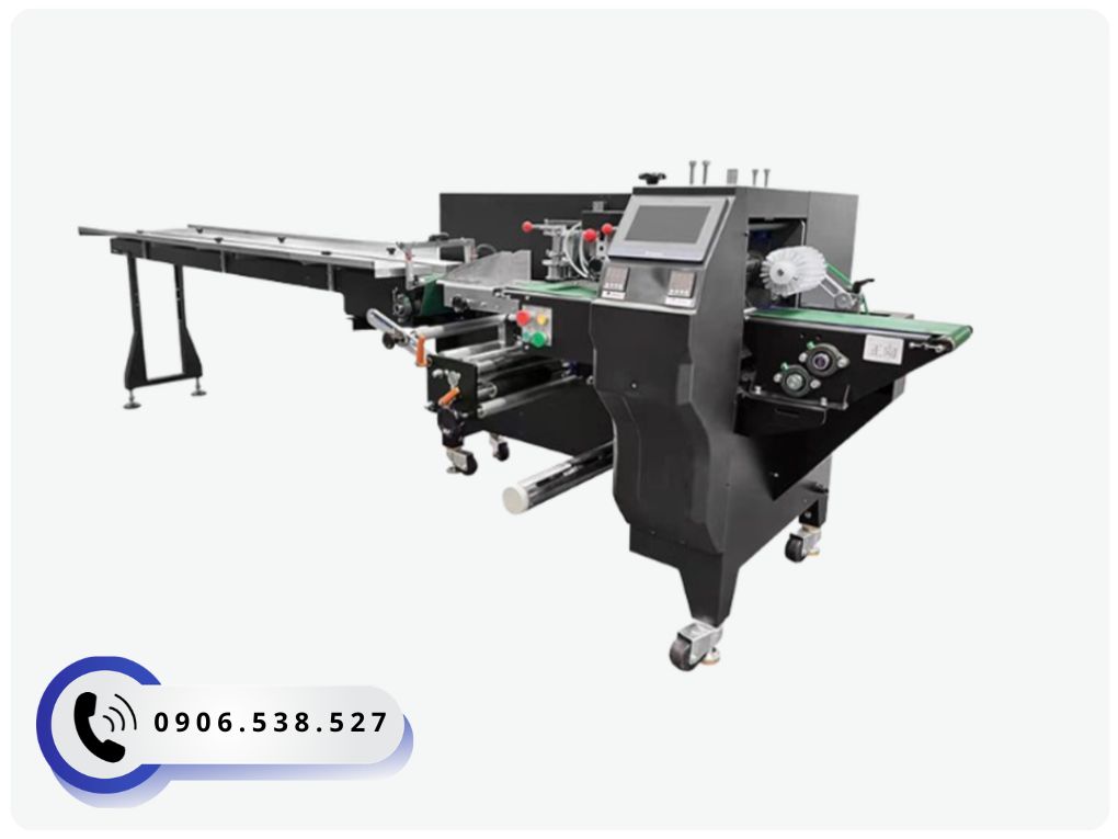 Máy đóng gói dạng nằm (flowpack) hiện đại