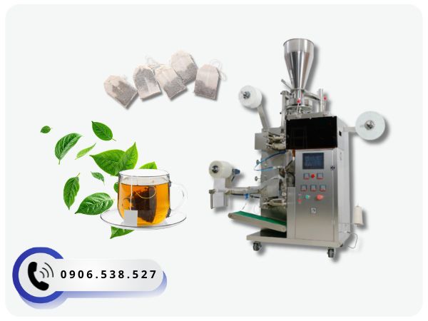 Máy đóng gói trà túi lọc 5 in 1