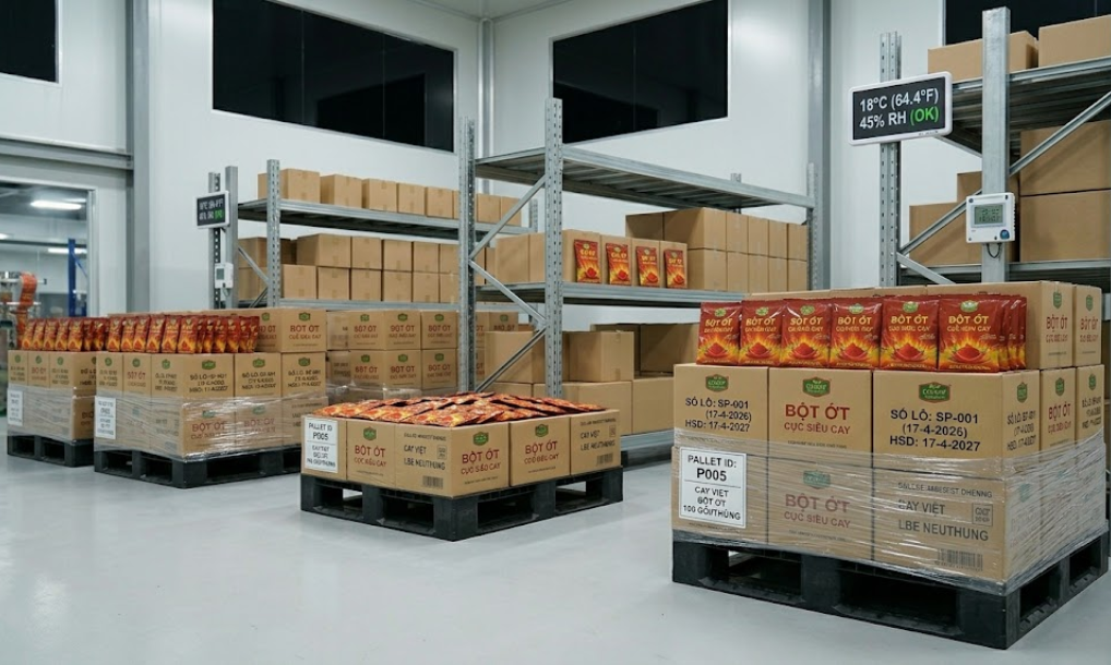 Bảo quản bột ớt đúng cách