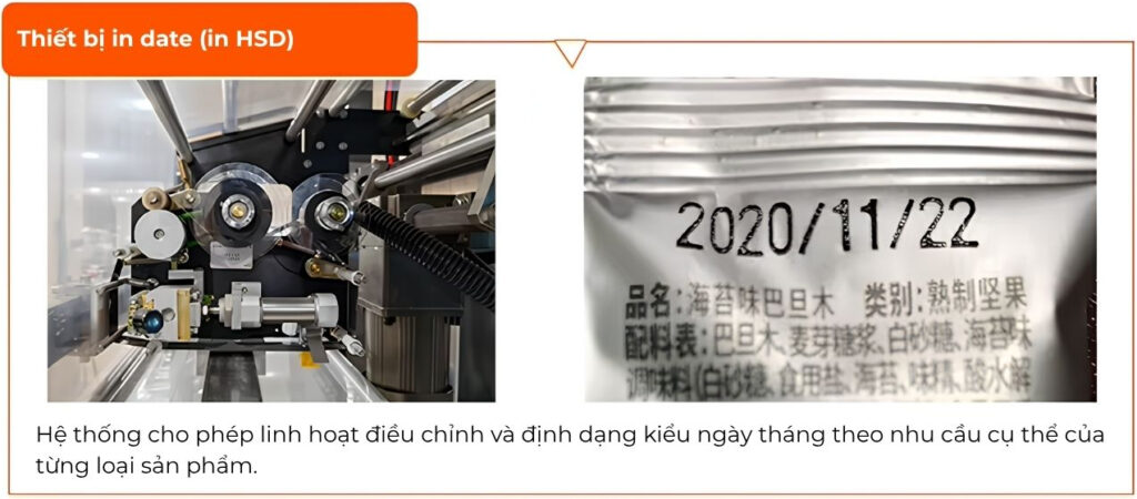 Thiết bị in hạn sử dụng và ngày sản xuất