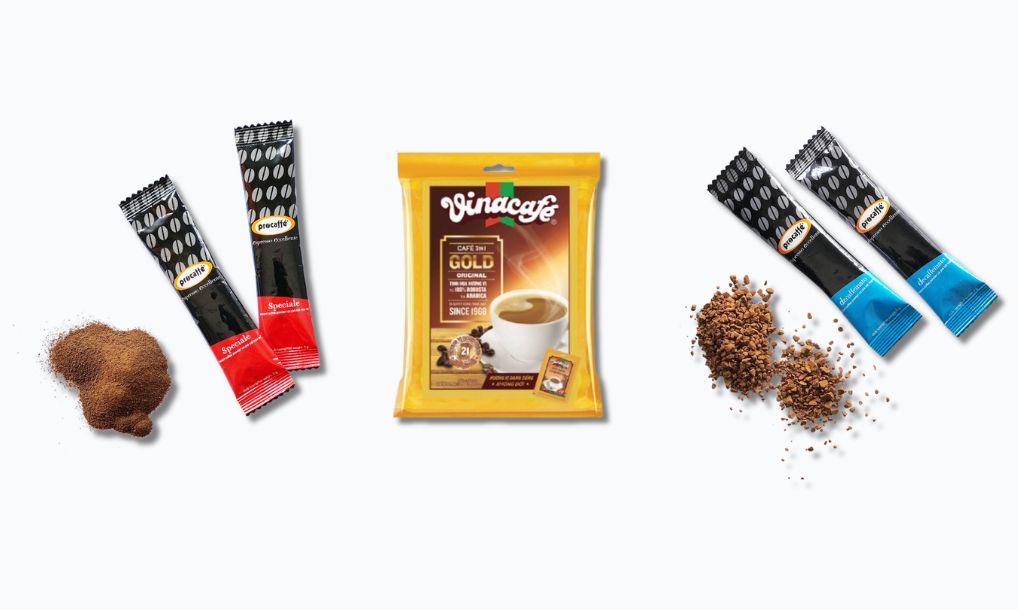 Đóng gói cà phê túi nhỏ tiện lợi