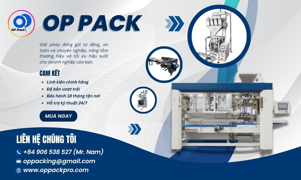 Giải pháp đóng gói cà phê tại OP Pack