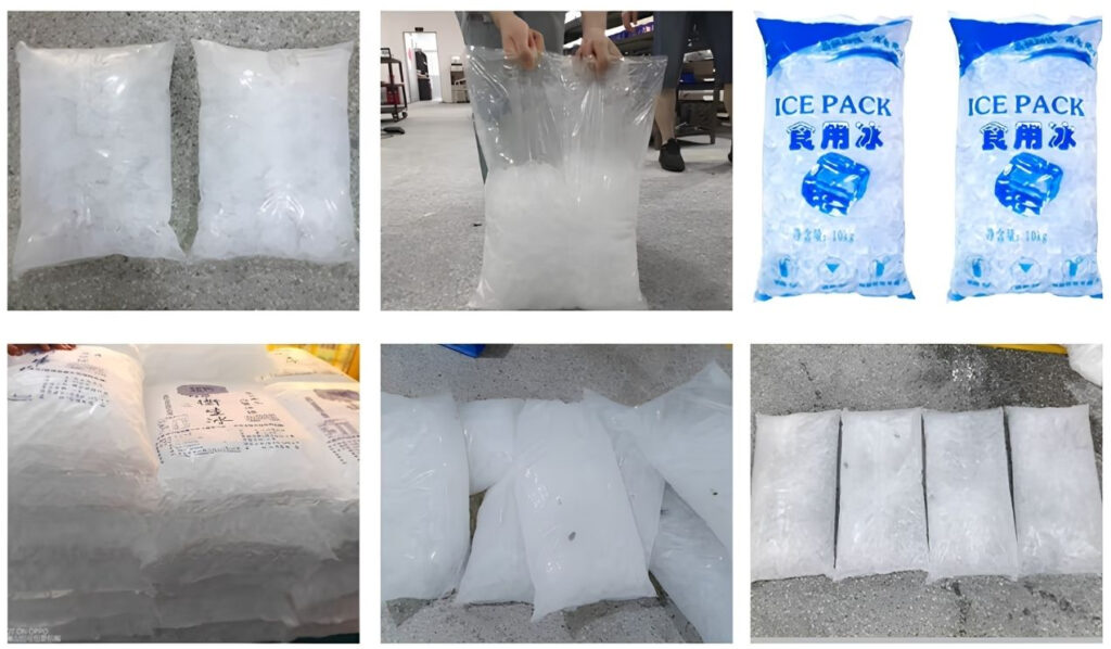 Phạm vi ứng dụng máy đóng gói đá viên