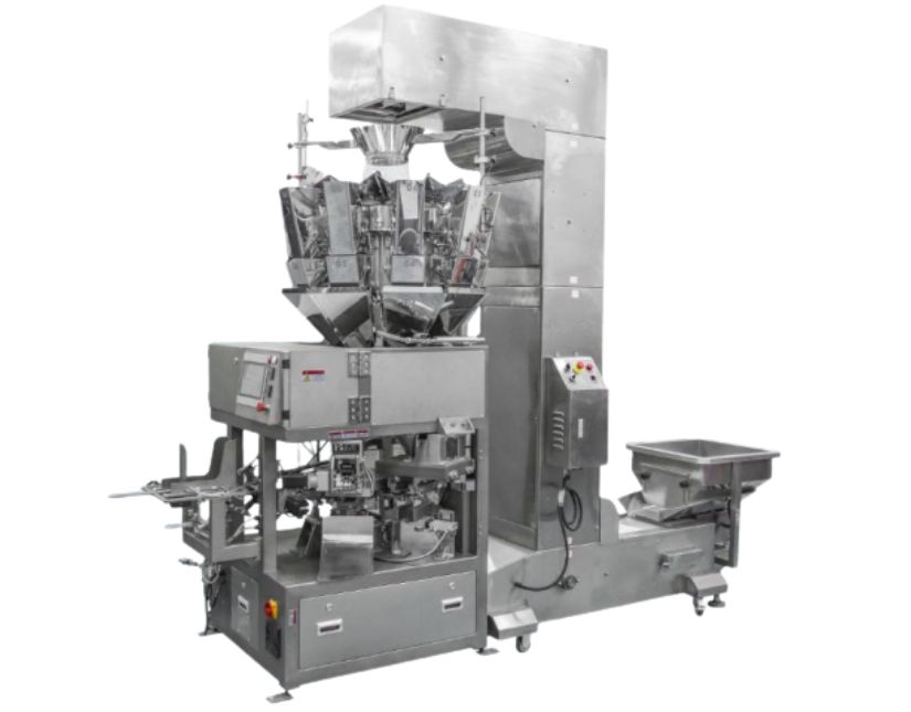 Tổng quan máy đóng gói túi rời 6 trạm xoay