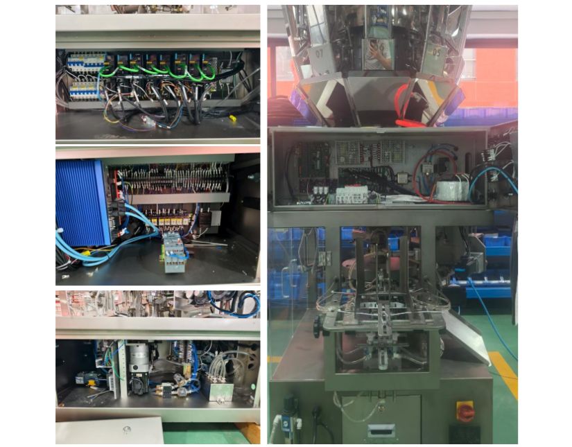 Hệ thống tủ điện 6 - 8 động vơ servo