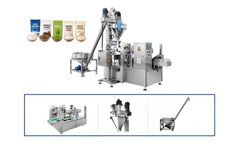 Định lượng bột trục vít