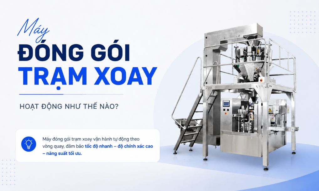 Máy đóng gói trạm xoay