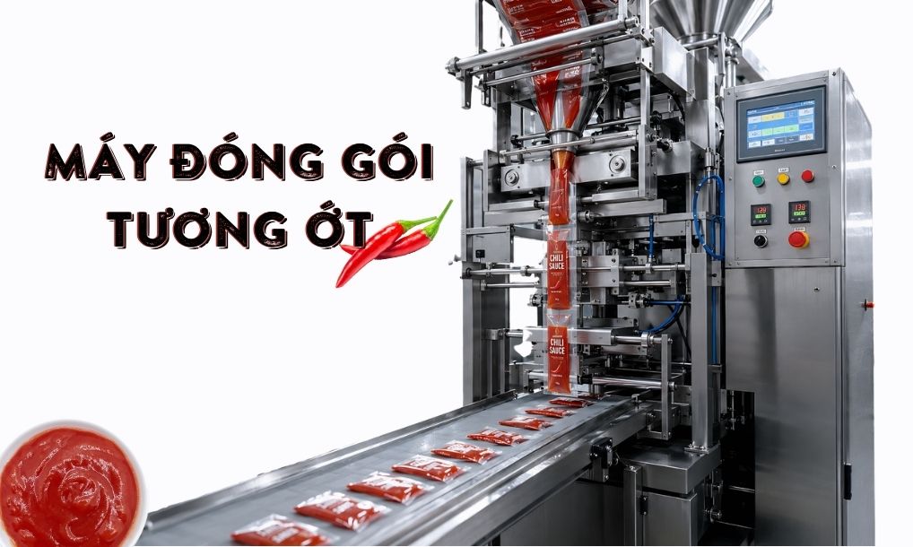Máy đóng gói tương ớt tự động
