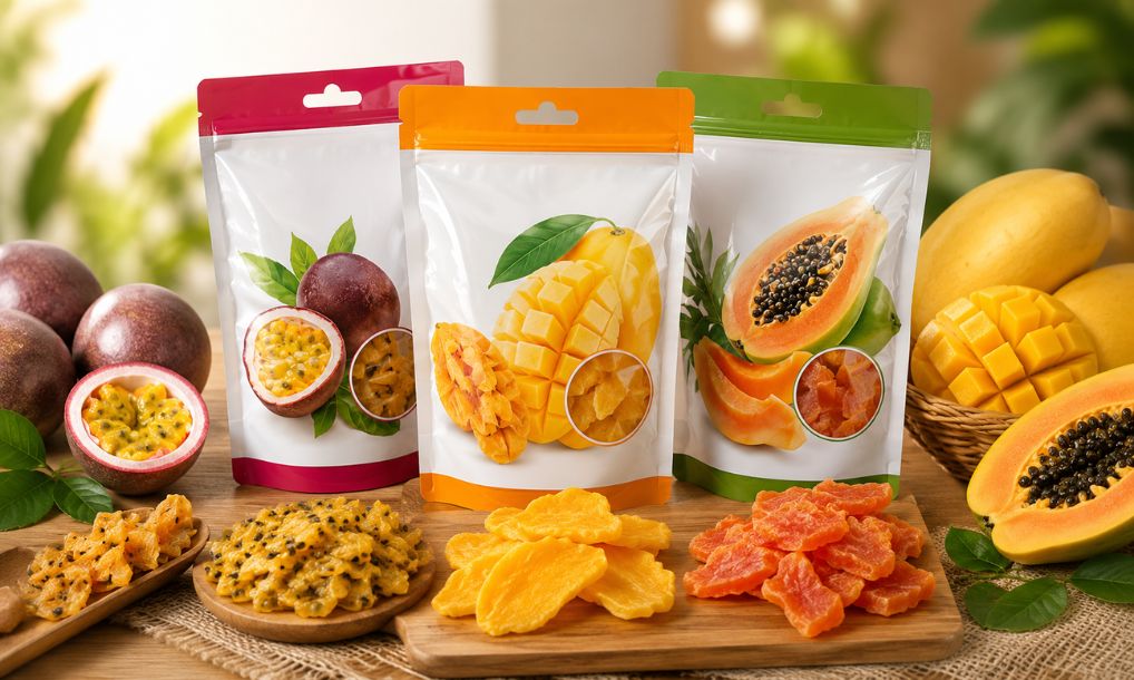 Những lưu ý khi đóng gói trái cấy sấy