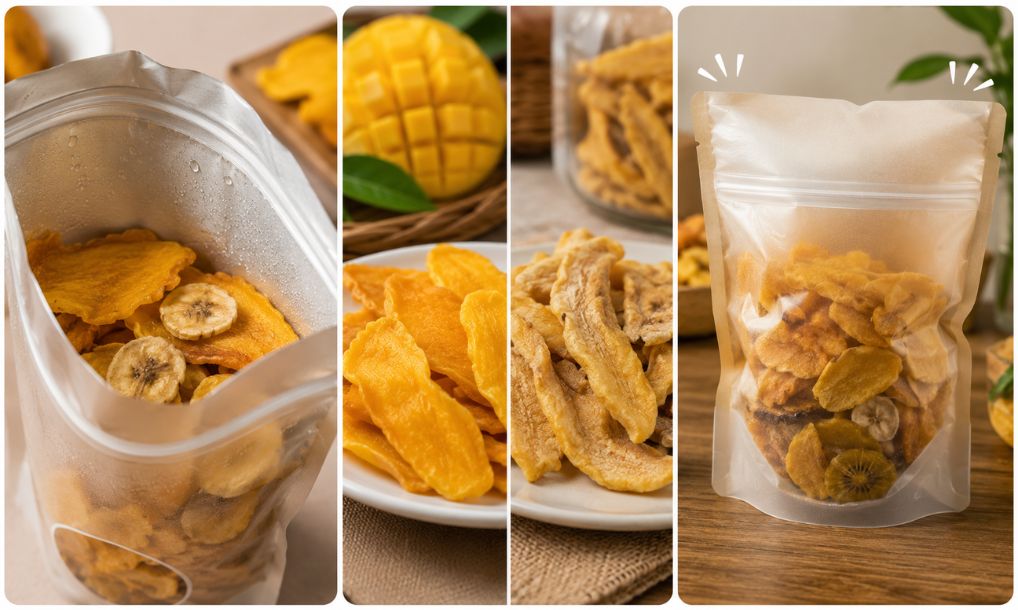 Những vấn đề thường gặp khi đóng gói trái cây sấy