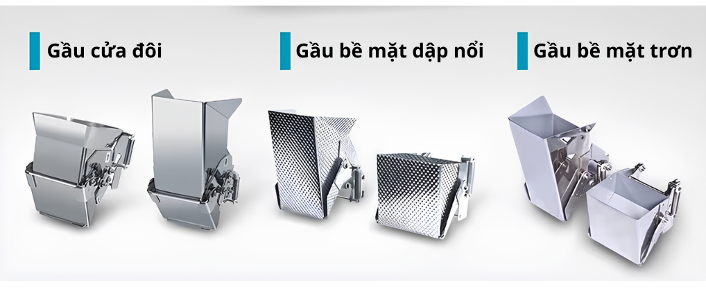 Linh kiện gầu cân máy cân điện tử