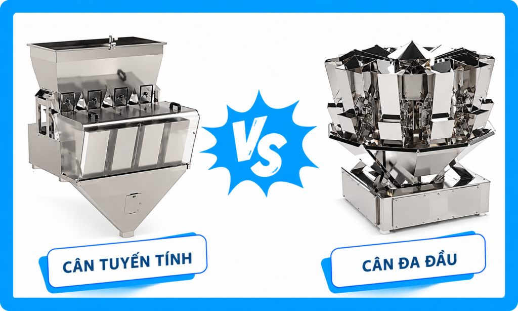 Cân tuyến tính vs Cân đa đầu